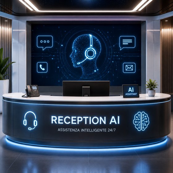 AI reception — 24/7 intelligent assistant
