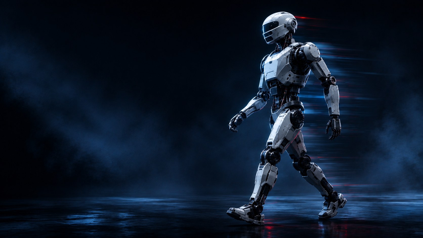 Humanoid robot walking