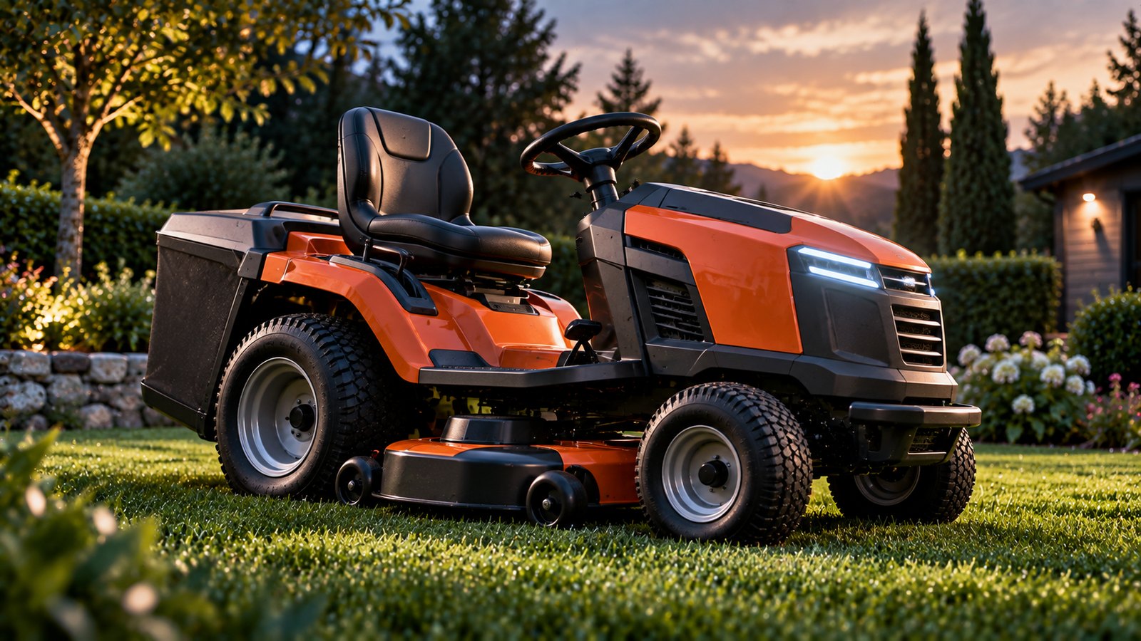 Riding mowers & tractors