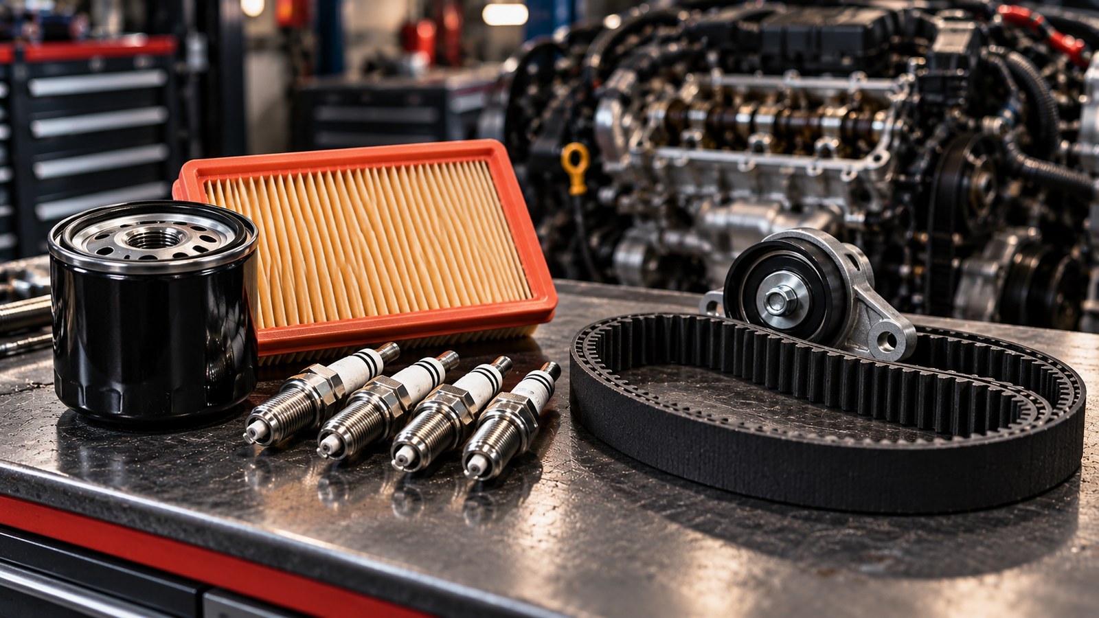 Motor und Filter
